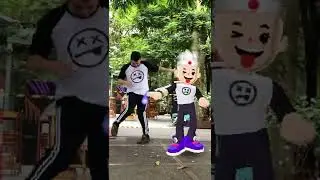 A DAN&Ccedil;A DO PK XD NA VIDA REAL - CAPYPOWER #SHORTS