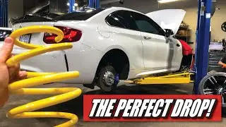 LOWERING THE M2 WITH THE KW H.A.S. KIT  - BMW F87 M2 KW Height Adjustable Springs