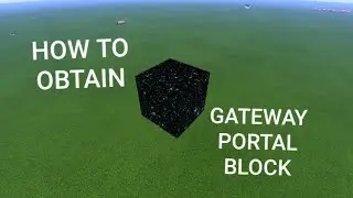 Как получить блок портала в Minecraft! (Только в творческом режиме)