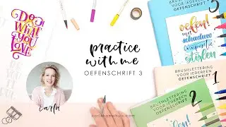 Carla Kamphuis - Brushlettering Do What You Love (Tutorial Video)