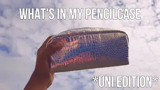 WHAT'S IN MY PENCILCASE? *UNIVERSITY EDITION* QMUL | Elvia Kiara