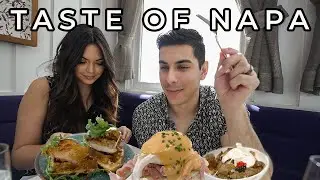 Tasting Napa Valley: Brunch, Wine, & Burgers! 🍇🍔