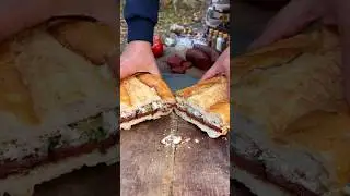 burger in forest                                     #chef #еда #кулинария #гамбургеры #t1man96