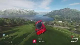 FH4 - Hilltop Vista danger sign 717 metres