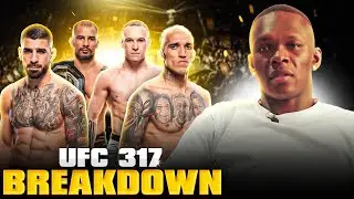 Israel Adesanya Predicts Early Knock Outs In The Main & Co-Main Events | UFC 317 Breakdown & Picks