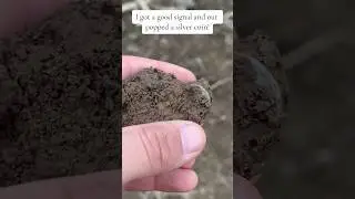 FINDING An OLD US Silver Coin Metal Detecting! #metaldetecting #history #fyp