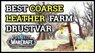 Best Coarse Leather Farm Spot WoW Drustvar