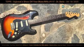 TDPRI - bigbreak's Show Off Your Blues Riffs #117 - Dr. Barlo - 04/10/2025
