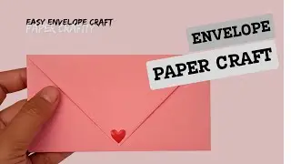 DIY Paper Envelope in Minutes ✉️ Easy, Stylish & Creative Ideas