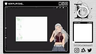 Real time Drawing - Fantasy Deer Design