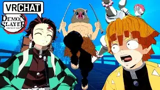 TANJIRO in THE MOUNTAIN OF THE SLAYERS - Vrchat RP Demon Slayer