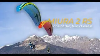 MIURA 2 RS &hellip;one glider, two classes! EN-A/B easy intermediate wing for beginning and leisure pilots