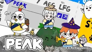 【遊戲直播】《PEAK》雪山絕地求生！今天的組合簡直像在抽一番賞 ft.萬豹雞maybe狗瓦【厭世阿萬】