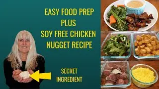 Effortless Food Prep: Tasty Soy-Free Chicken Nuggets!