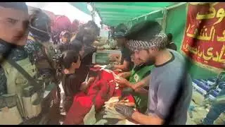 خدمة الامام الحسين ع|| موكب سيد الشهداء ع|| عمود //64\\ #محرم1445
