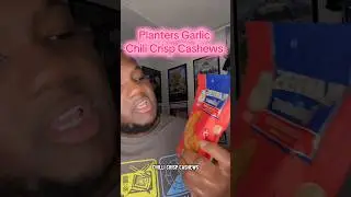 Planters Garlic Chili Crisp Cashews #snack #snacks #snackreview