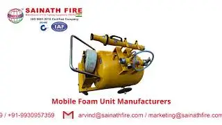 Mobile Foam Trolley Operation