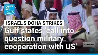 Gulf states 'questioning the efficiency of their military cooperation with the United States'