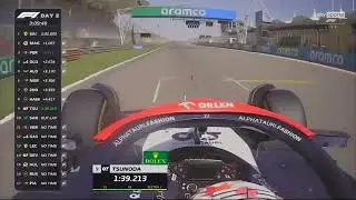 Onboard pretemporada f1 2023 - Bahrain - Alpha Tauri