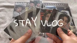 [STAY VLOG] EP.1 SKZ Hop Unboxing | Poca Mail | LeeKnow & Han | Hop Merch | Fanmade