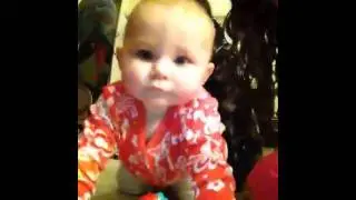 Funny baby surprise
