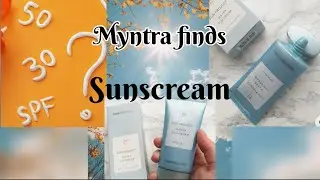 Myntra finds Sunscream 🌞👒!! Unboxing video!! Thankyou farmer sun project 🌞👸🩵#youtube