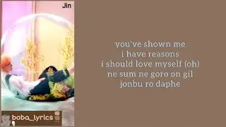 BTS - Answer : Love Myself (easy romanized lyrics) (✾&acute;◡`✾)