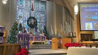 Angel Voices of Christmas-The Voice of Peace by Dr TJ Jenney. Sermon