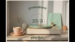 Pomodoro for Focus ☕ Let’s Keep Working, Slow and Steady (2 Hours)