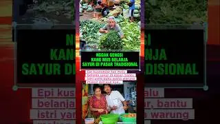 KANG MUS tak M4lu Belanja sayur
