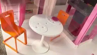 POV: assembling your Barbie Dreamhouse with your cat😂 #catvideos #barbiegirl #cat #cats