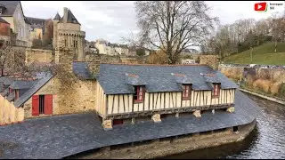VANNES  🇲🇫  |  Ville Fortifi&eacute;e et M&eacute;di&eacute;vale  |  Bretagne T&eacute;l&eacute;