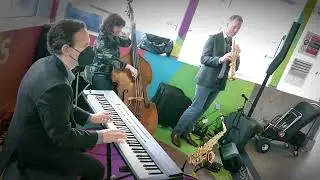 Art Moves -Translink - Jodi Proznick Trio Live @ Coquitlam Central Station.(skytrain)
