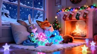 Soothing Deep Sleep 🧦 Magical Dreams with Judy, Nick & Gary in a Cozy Ambience 🎄