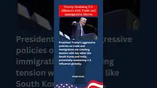 Trump&rsquo;s Moves Risk U.S. Alliances #USPolitics #GlobalNews #TrumpUpdates #BreakingNews #WorldAffairs
