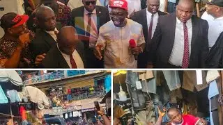 Governor Soludo visits Onitsha Main Market, patronizing traders and ending the Monday sit-at-home.