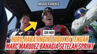 [SUB INDO] PERCAKAPAN SETELAH SPRINT RACE GP CATALUNYA - MARC MARQUEZ, QUARTARARO, DIGIANTONIO 😅
