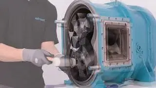 The Boerger BLUEline Rotary Lobe Pump - Easy Replacement of the Rotor Lobe Tips