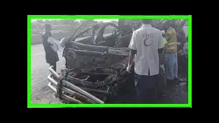 Breaking News | Four injured in trailer-van collision