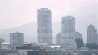 COQUIHALLA WILDFIRE SMOKE in KELOWNA