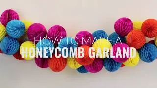 Honeycomb Garland DIY