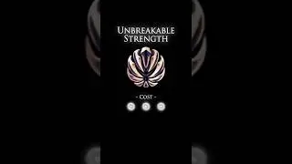 Hollow Knight Charms Tierlist: Unbreakable Strength #shorts #hollowknight #gaming #tierlist