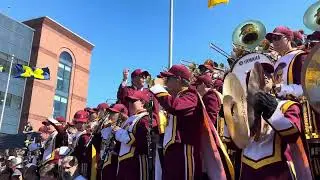 2024 @USCTMB The USC Trojan Marching Band plays Not Like Us.
