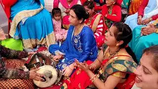 💞नया जच्चा बच्चा गीत💞 आए हैं सब रिश्तेदार लल्ला तेरे होने में