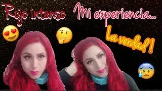 CABELLO ROJO INTENSO MI EXPERIENCIA.TODO LO QUE NECESITAS SABER|| COLOR TECH||CABELLO ROJO INTENSO