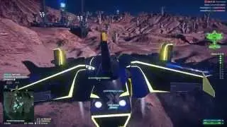 Planetside 2 - Galaxy vs Platoon