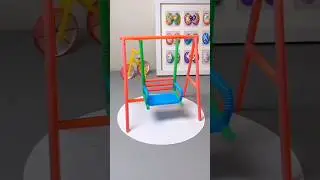 Swing making from straw
