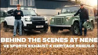 V8 SPORTS EXHAUST X FULL HERITAGE RESTORATION | BEHIND THE SCENES AT NENE
