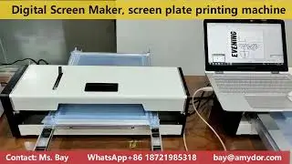 Amydor Digital screen maker, screen plate maker, screen plate making machine, screen printer AMD550