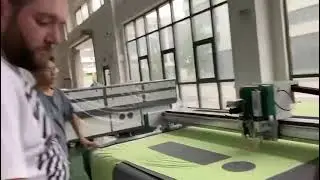 Fabric Accessories Double Layer Smart Blackout Roller Shades Digital CNC Cutting Machine Table